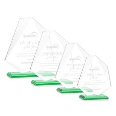 Picton Award - Green - Crystal Awards