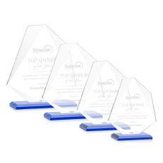 Picton Award - Blue - Colored Glass Awards