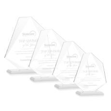 Picton Award - White - Crystal Awards