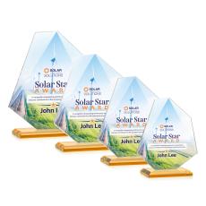 Picton VividPrint Award - Amber - Crystal Awards