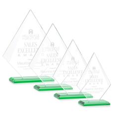 Rideau Award - Green - Crystal Awards