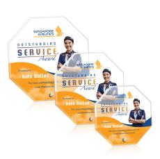 Polaris Octagon VividPrint Award - Gold - Octagon Awards