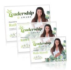 Polaris Rectangle (H) VividPrint Award - Gold - Rectangle Awards