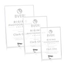 Polaris Rectangle (V) Award - Silver - Rectangle Awards