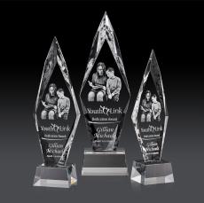 Manilow Award on Robson Base (3D) - Clear - Deal Toys