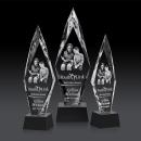 Manilow Award on Robson Base (3D) - Black