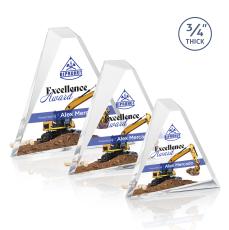 Mosaic Triangle VividPrint Award - Gold - Pyramid Awards