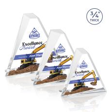 Mosaic Triangle VividPrint Award - Silver - Pyramid Awards