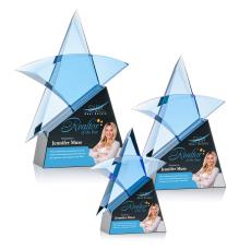 Benita Star VividPrint Award - Black - Crystal Awards