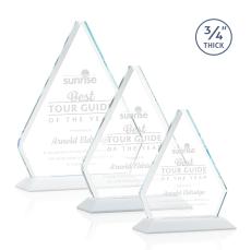 Fyreside Award - White - Crystal Awards