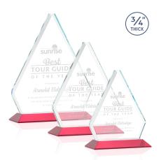 Fyreside Award - Red - Crystal Awards