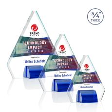 Roxborough VividPrint Award - Blue - Crystal Awards