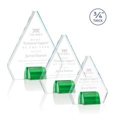 Roxborough Award - Green - Crystal Awards