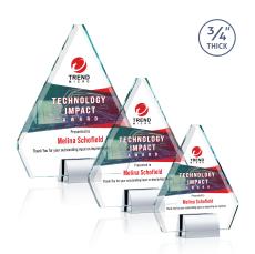 Roxborough VividPrint Award - Chrome - Crystal Awards