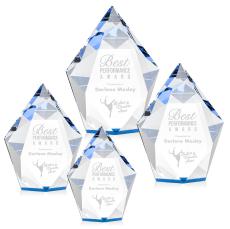 Devron Award - Blue - Crystal Awards