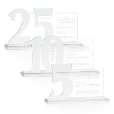 Hazelton Award - Clear - Recognition Awards