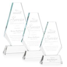 Kingsley Award on Newhaven Base - Clear - Crystal Awards
