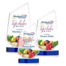 Portland VividPrint Award - Blue - Crystal Awards