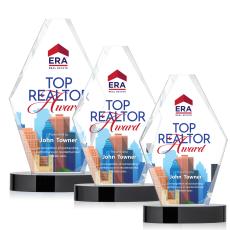 Redding VividPrint Award - Black - Octagon Awards