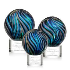 Malton Award on Marvel Base - Clear - Art Glass Awards