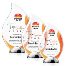 Neskita Flame VividPrint Award - Crystal Awards