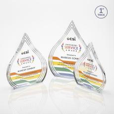 Dover VividPrint Award - Clear - Acrylic Awards