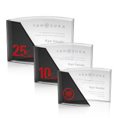 Giulia Award - Black - Crystal Awards