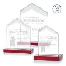 Everest Award - Red - Crystal Awards