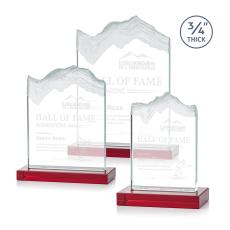 Kilimanjaro Award - Red - Crystal Awards