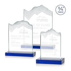 Kilimanjaro Award - Blue - Crystal Awards