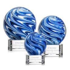 Naples Award on Paragon Base - Clear - Retirement Awards