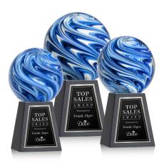 Naples Award on Tall Marble Base - Retirement Awards