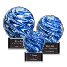 Naples Award on Paragon Base - Black - Retirement Awards