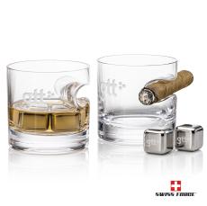 Swiss Force S/S Ice Cubes & 2 Havana OTR - Glasses Sets