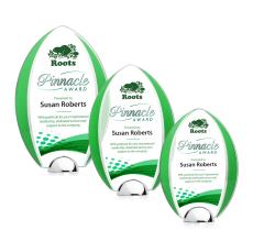 Lincoln VividPrint Award - Green - Flame Awards