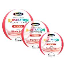 Stanton VividPrint Award - Red - Crystal Awards