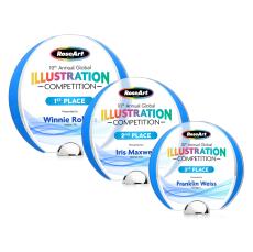 Stanton VividPrint Award - Blue - Circle Awards