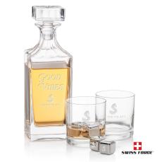 Aristocrat Decanter Set & Ice Cubes - Corporate Gifts