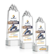 Himalayas VividPrint Award on Base - Clear - Crystal Pillar Awards