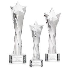 Arlington Star Award on Paragon Base - Clear - Crystal Awards