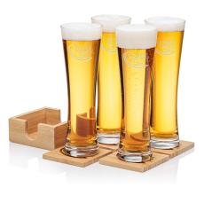 Bamboo Coaster Gift Set - Mannheim - Corporate Gifts