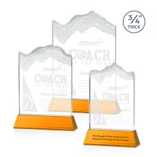 Kilimanjaro Award on Newhaven - Amber - Crystal Awards