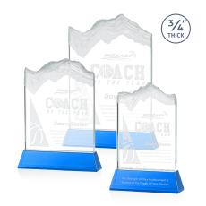 Kilimanjaro Award on Newhaven - Sky Blue - Crystal Awards