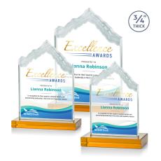 McKinley VividPrint Award - Amber - Crystal Awards