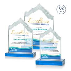 McKinley VividPrint Award - Sky Blue - Crystal Awards