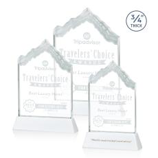 McKinley Award on Newhaven - White - Crystal Awards