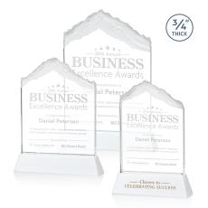 Everest Award on Newhaven - White - Crystal Awards