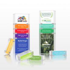 Derringer VividPrint Double-Sided Award - Years of Service Awards