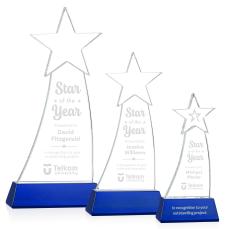 Manolita Star Award - Blue - Blue Crystal Awards