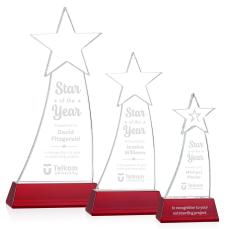 Manolita Star Award - Red - Crystal Star Awards